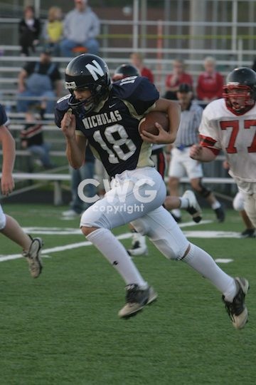 Zach Mayes - Nicholas County High School Baseball, Football (Summersville, West Virginia)