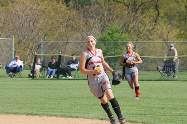 Ashley Gerhart - West Allegheny High School Softball (Imperial, Pennsylvania)