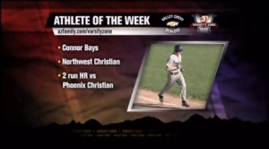 Connor Bays - Northwest Christian School Baseball (Phoenix, Arizona)
