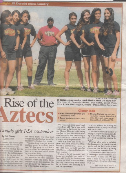 Ileana Acosta - El Dorado High School Cross Country, Soccer (El Paso, Texas)