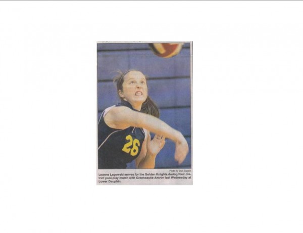 Leanne Lagowski - Eastern York High School Softball, Volleyball (Wrightsville, Pennsylvania)