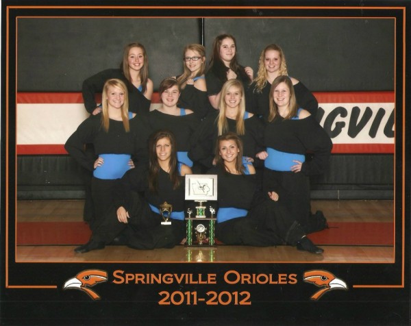 Carly Robertson - Springville Secondary School Cheerleading, Dance, Track & Field (Springville, Iowa)