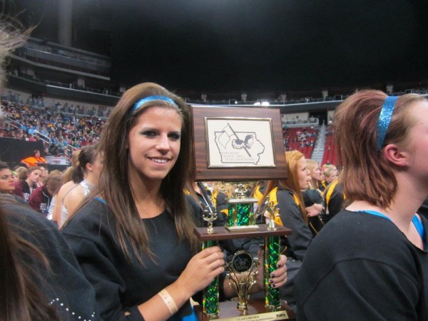 Carly Robertson - Springville Secondary School Cheerleading, Dance, Track & Field (Springville, Iowa)