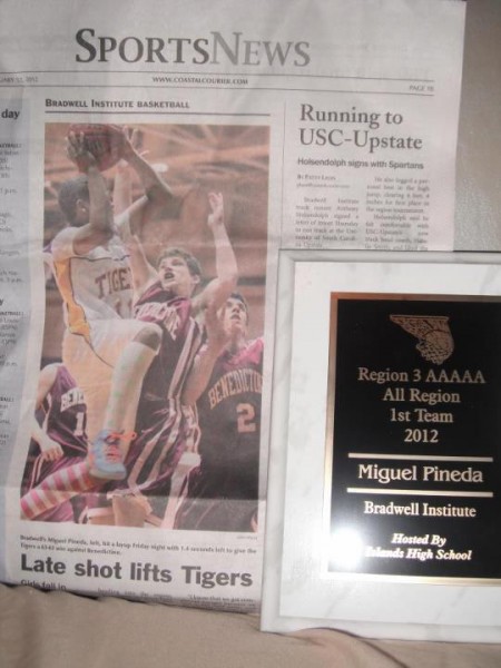 Miguel Pineda - Bradwell Institute Basketball (Hinesville, Georgia)