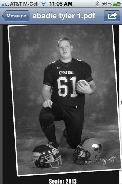 Tyler Abadie - Central High School Football (Baton Rouge, Louisiana)