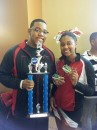 D'Andre Hunter's cheerleading photos