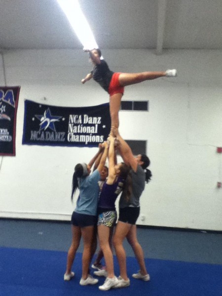 Jenny Angebrandt - Tustin High School Cheerleading (Tustin, California)