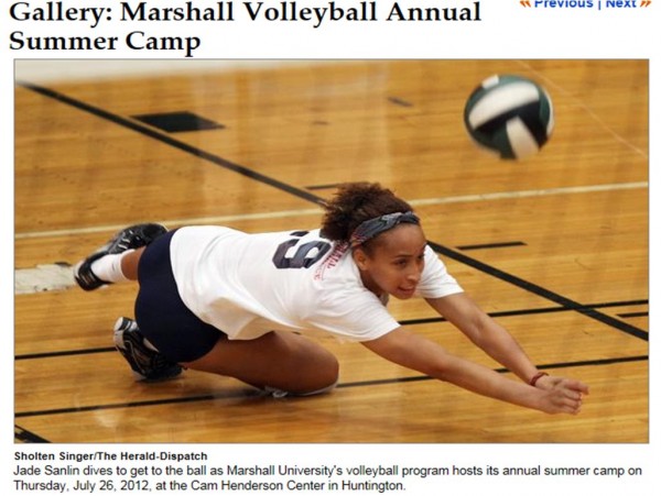 Jade Sanlin - Althoff Catholic High School Volleyball (Belleville, Illinois)