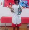 Yamari "Stretch" DeRouen's basketball photos