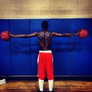 Jermaine Newsom's basketball photos
