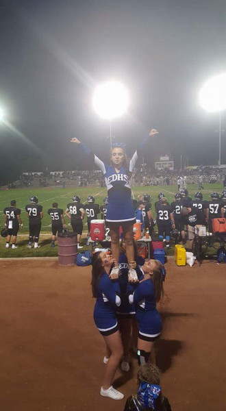 Hailey Dean - El Dorado High School Cheerleading (Placerville, California)
